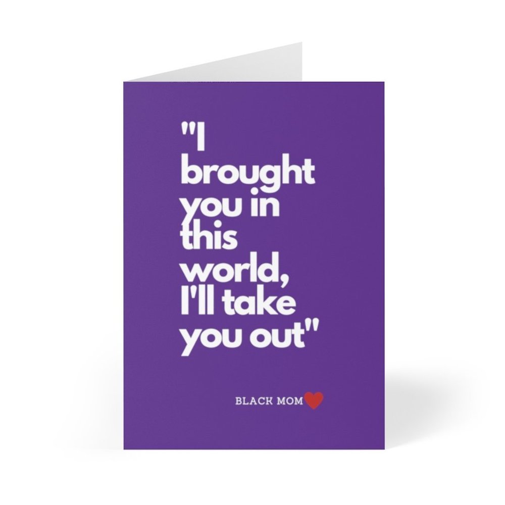 I Brought You In This World, Cards